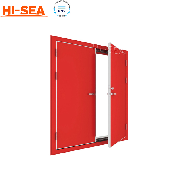 Class H-120 Double-leaf Fireproof Door